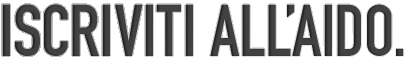 Iscriviti all'AIDO